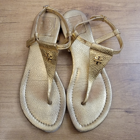 Tory Burch Britton Flat Thong Sandals - Picture 3 of 10